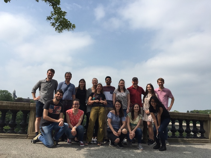 Group picture of the MLTA students in Luxembourg