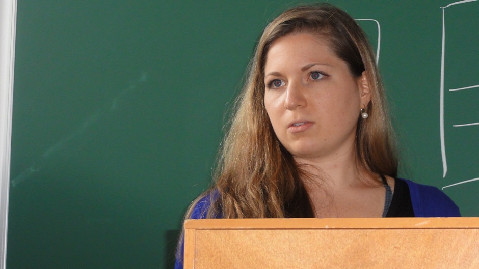 Presentation by the MLTA student Michaela Hnizda (UZH)